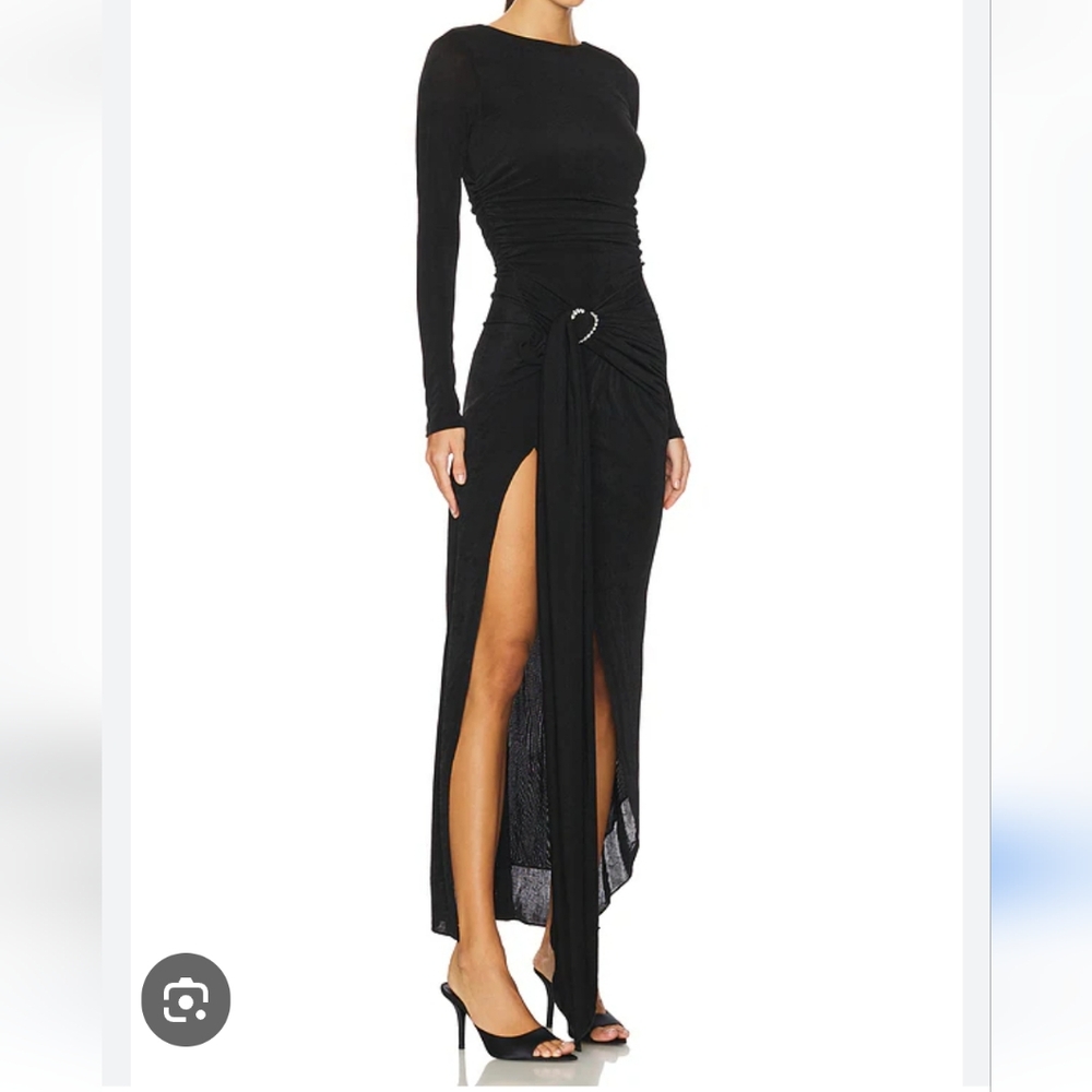 Superdown Camryn Maxi Dress Black M NWT